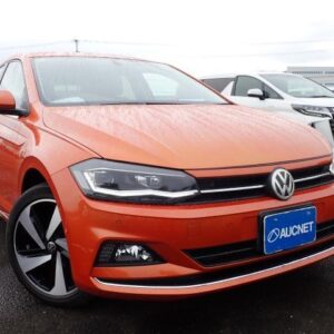 2018 Volkswagen Polo orange gasoline used car Japan export