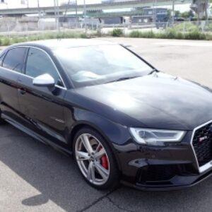 2018 Audi Rs3 black gasoline used car Japan export