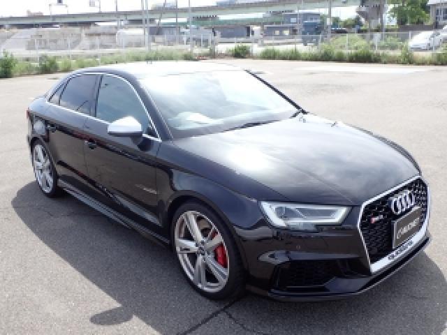 Ref:AUX-24613710 AUDI RS3 2018 1 2018 Audi Rs3 black gasoline used car Japan export