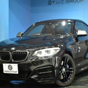 2019 Bmw 2 Series black gasoline used car Japan export