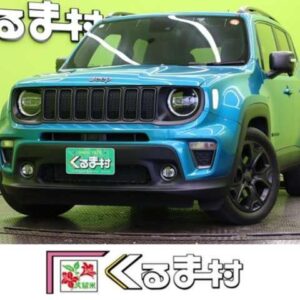 2021 Chrysler Jeep Jeep Renegade blue gasoline used car Japan export