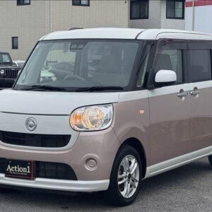2018 Daihatsu Move Canbus pink gasoline used car Japan export