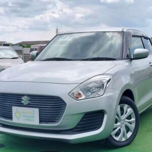 2018 Suzuki Swift silver gasoline used car Japan export