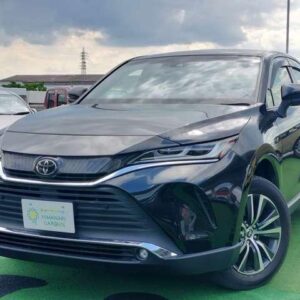 2022 Toyota Harrier black gasoline used car Japan export