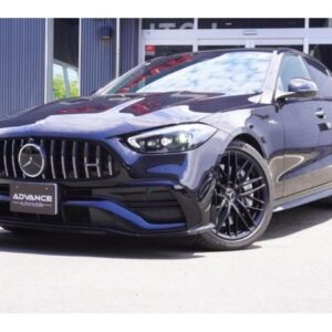 2022 Mercedes Amg C-Class black hybrid used car Japan export