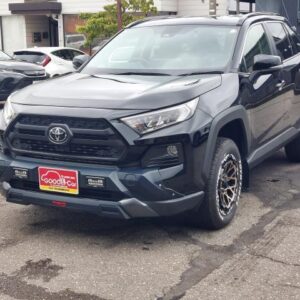 2023 Toyota Rav4 black gasoline used car Japan export