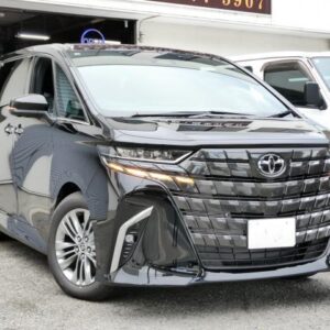 2026 Toyota Alphard black gasoline used car Japan export