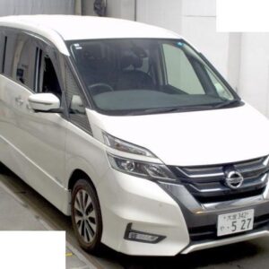 2019 Nissan Serena pearl gasoline used car Japan export