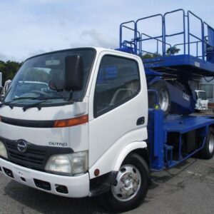 2008 Hino Dutro white diesel used car Japan export