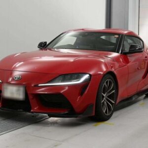 2020 Toyota Supra red gasoline used car Japan export