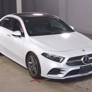 2021 Mercedes Benz A-Class Sedan pearl gasoline used car Japan export
