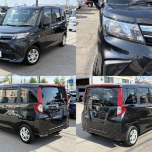 2022 Toyota Roomy black gasoline used car Japan export