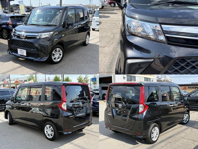 Ref:AUX-24625669 TOYOTA ROOMY 2022 1 2022 Toyota Roomy black gasoline used car Japan export