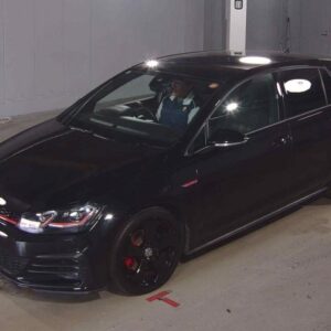 2018 Volkswagen Golf Gti black gasoline used car Japan export
