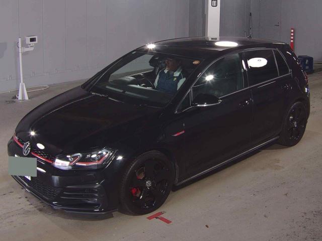 Ref:AUX-24625904 VOLKSWAGEN GOLF GTI 2018 1 2018 Volkswagen Golf Gti black gasoline used car Japan export