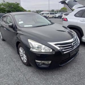 2018 Nissan Teana black gasoline used car Japan export
