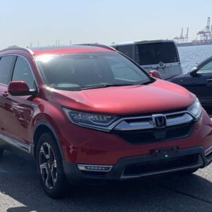 2019 Honda Cr-V Hybrid red gasoline used car Japan export