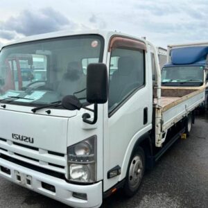 2013 Isuzu Elf Truck white diesel used car Japan export