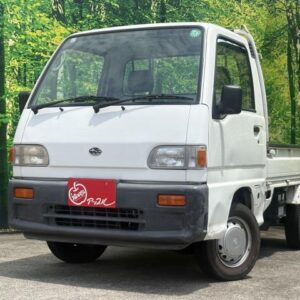1998 Subaru Sambar Truck white gasoline used car Japan export