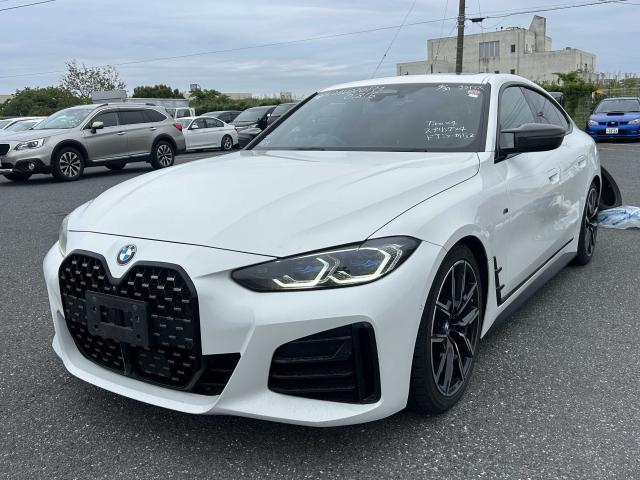 Ref:AUX-24626146 BMW 4 SERIES 2021 1 2021 Bmw 4 Series white gasoline used car Japan export