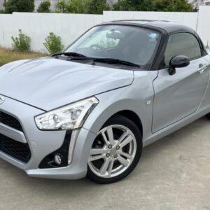 2014 Daihatsu Copen silver gasoline used car Japan export