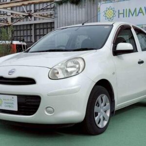 2011 Nissan March pearl gasoline used car Japan export