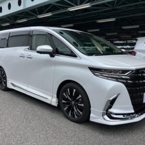 2025 Toyota Alphard Hybrid pearl gasoline used car Japan export