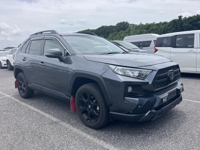 Ref:AUX-24630372 TOYOTA RAV4 2021 1 2021 Toyota Rav4 pearl gasoline used car Japan export