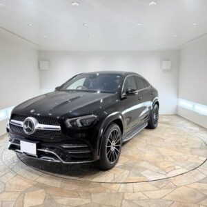 2023 Mercedes Benz Gle black diesel used car Japan export