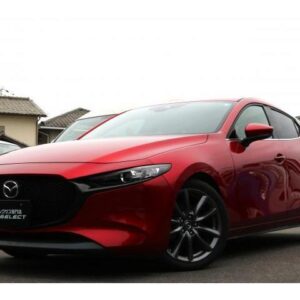 2019 Mazda Mazda3 Fastback red gasoline used car Japan export