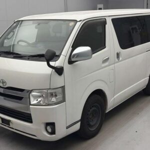 2016 Toyota Hiace Van pearl diesel used car Japan export