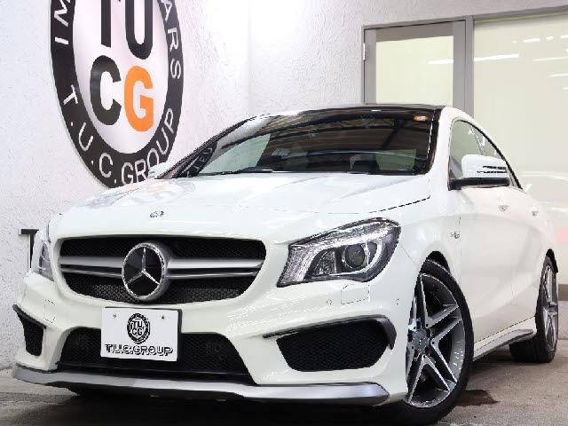 Ref:AUX-24635162 MERCEDES BENZ CLA-CLASS 2014 1 2014 Mercedes Benz Cla-Class white gasoline used car Japan export