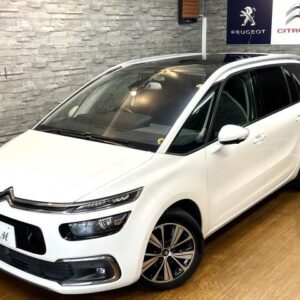 2018 Citroen Grand C4 Picasso white diesel used car Japan export