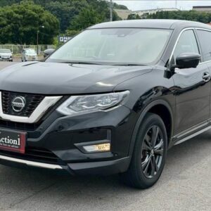 2021 Nissan X-Trail black gasoline used car Japan export