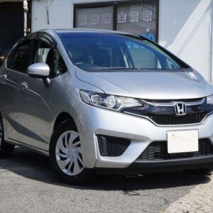 2015 Honda Fit silver gasoline used car Japan export