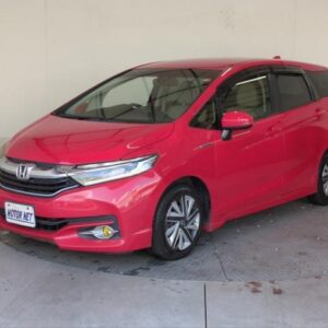 2015 Honda Shuttle red hybrid used car Japan export