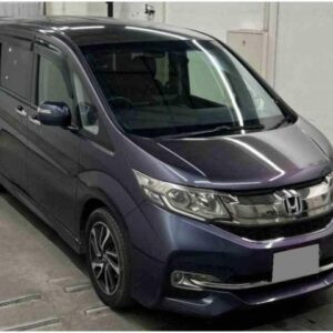 2015 Honda Stepwagon Spada gray gasoline used car Japan export
