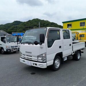 2008 Isuzu Elf Truck white diesel used car Japan export
