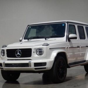 2022 Mercedes Benz G-Class white diesel used car Japan export