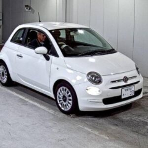 2024 Fiat 500 white gasoline used car Japan export