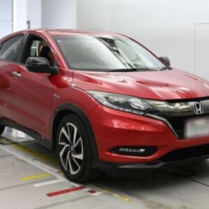 2017 Honda Vezel red gasoline used car Japan export