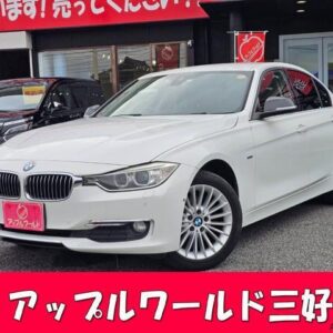 2014 Bmw 3 Series white diesel used car Japan export