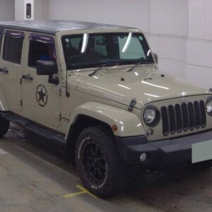 2017 Chrysler Jeep Jeep Wrangler Unlimited yellow gasoline used car Japan export