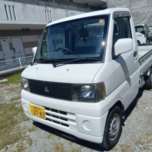 2002 Mitsubishi Minicab Truck white gasoline used car Japan export
