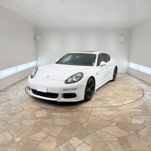 2014 Porsche Panamera white gasoline used car Japan export