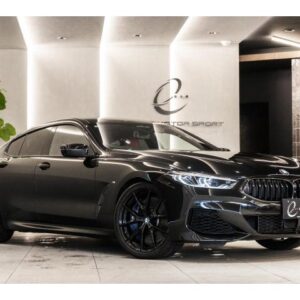 2020 Bmw 8 Series black gasoline used car Japan export