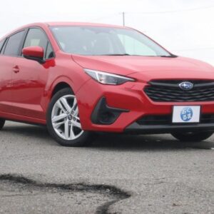2023 Subaru Impreza red gasoline used car Japan export