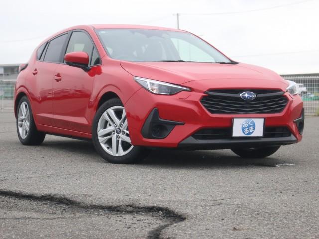 Ref:AUX-24649703 SUBARU IMPREZA 2023 1 2023 Subaru Impreza red gasoline used car Japan export