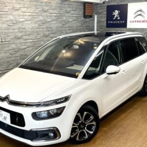 2020 Citroen Grand C4 Spacetourer white diesel used car Japan export