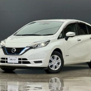 2017 Nissan Note pearl hybrid used car Japan export
